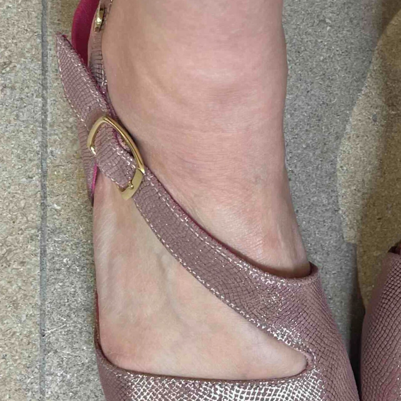 Je Ressin - pink blush flat sandal - Chanii B