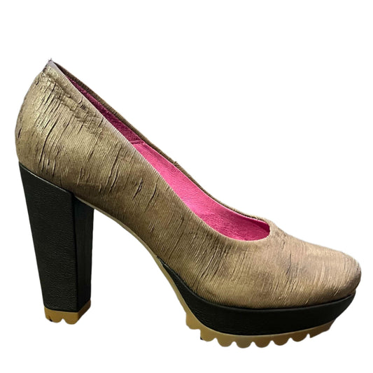 Pate - Natural Laser Platform shoe - Chanii B