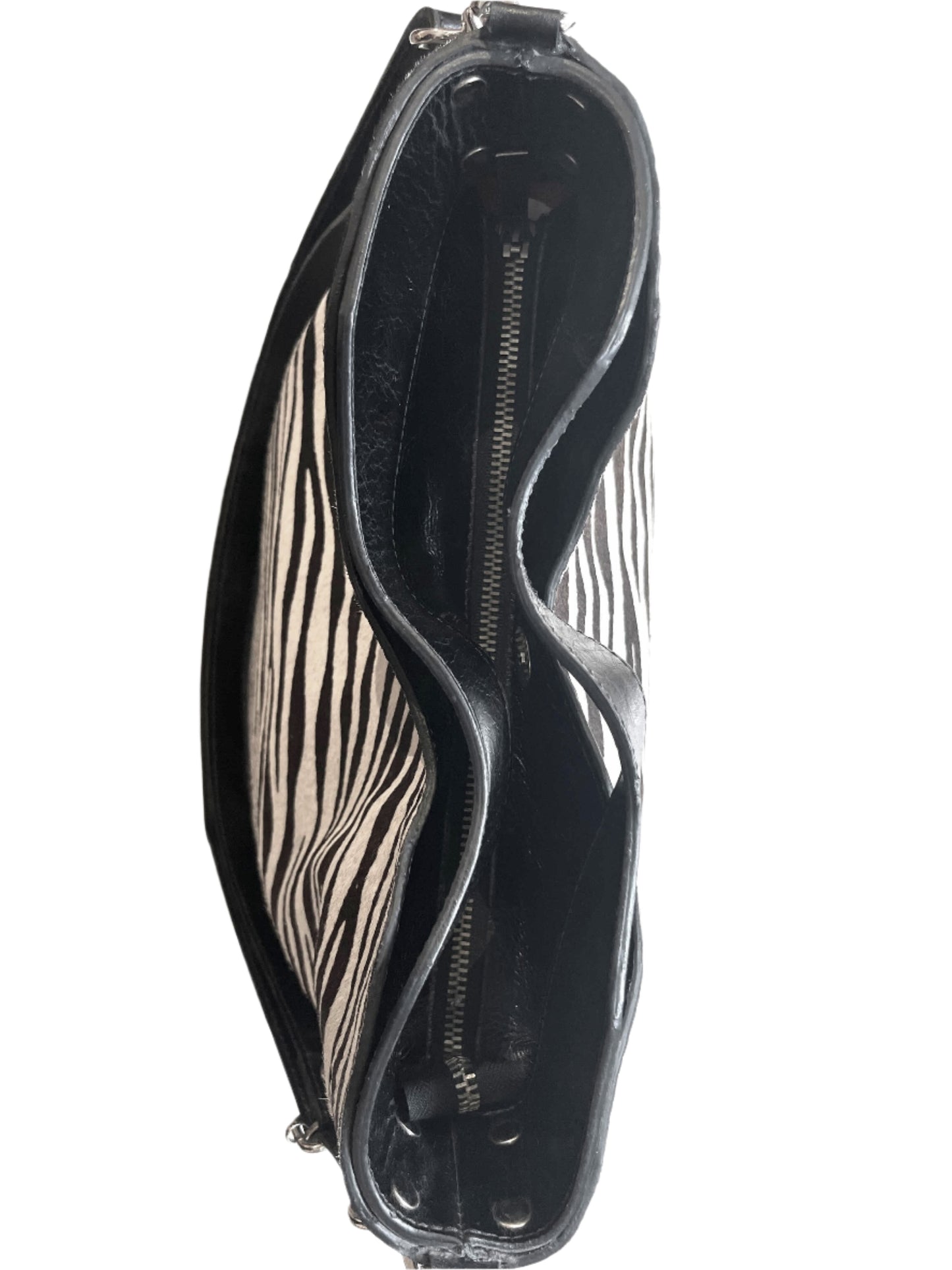 Riche - Zebra Black Handbag- Limited edition - Chanii B