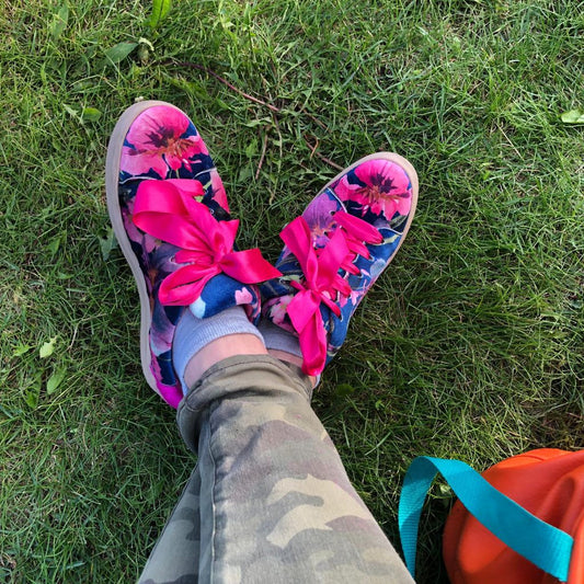 Lux Velvet - Navy sneaker-velvet - Chanii B