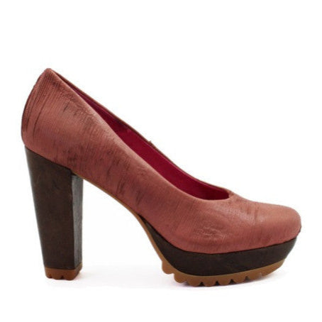 Pate - Dusty Pink Laser Platform shoe - Chanii B