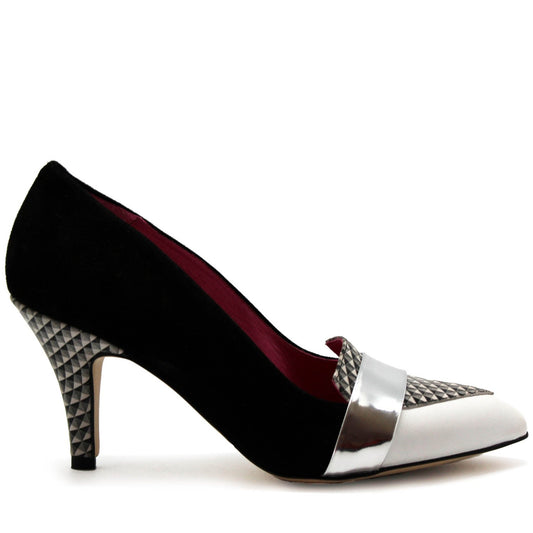 Ambra - Black/White-Last pair 40! - Chanii B