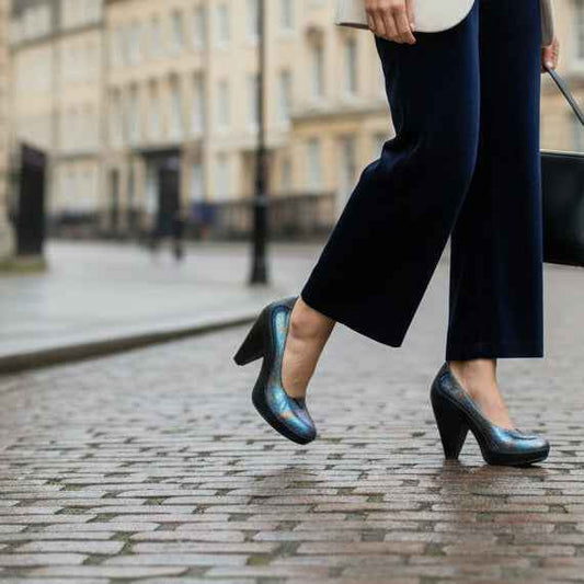 Absynth - Bronze/Blue dress shoe