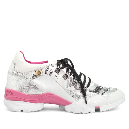 Amuse - Sneaker Newsprint leather - Chanii B