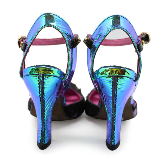 Bec - Black Rainbow Unicorn High heel - Chanii B