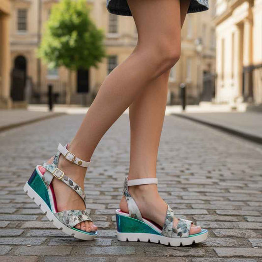 Bien - Grey Flower sandal