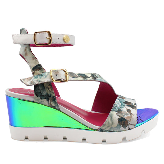 Bien - Grey Flower sandal - Chanii B