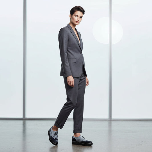 Bolt - Blue Crack Metallic lace up shoe- last pair 39! - Chanii B