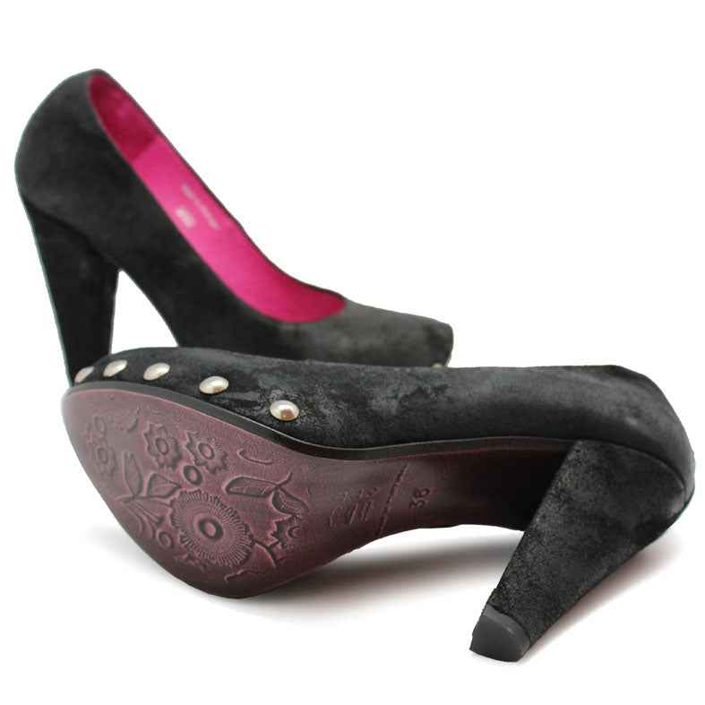 Bon Bon - Black platform shoe- LAST PAIR 36!