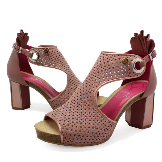 Cosmos -Dusty Rose open toe - Chanii B