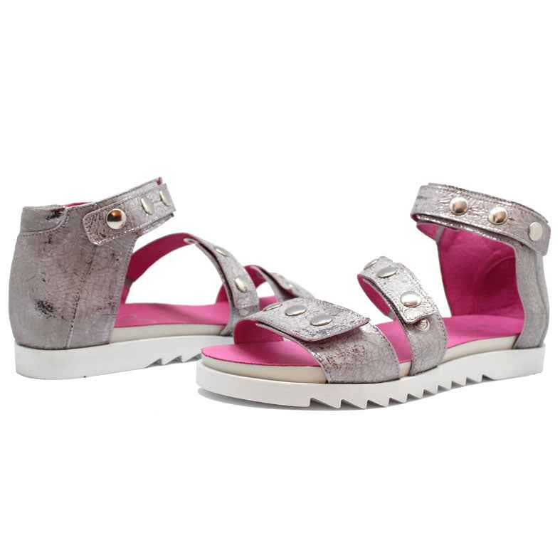 Crete - Cracked Mirror walking sandal- Last pairs 38 and 40