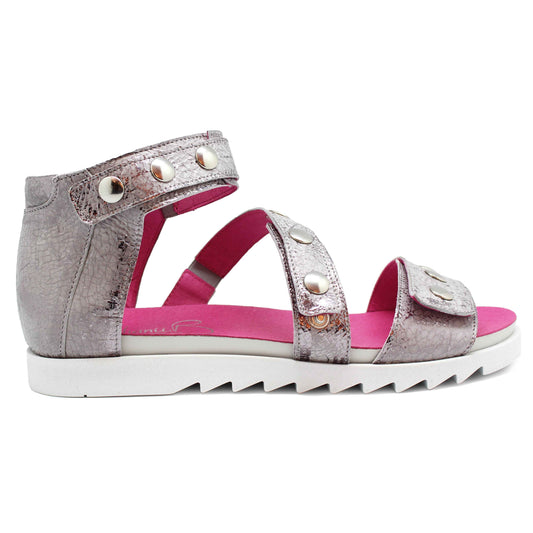 Crete - Cracked Mirror walking sandal- Last pairs 38 and 40