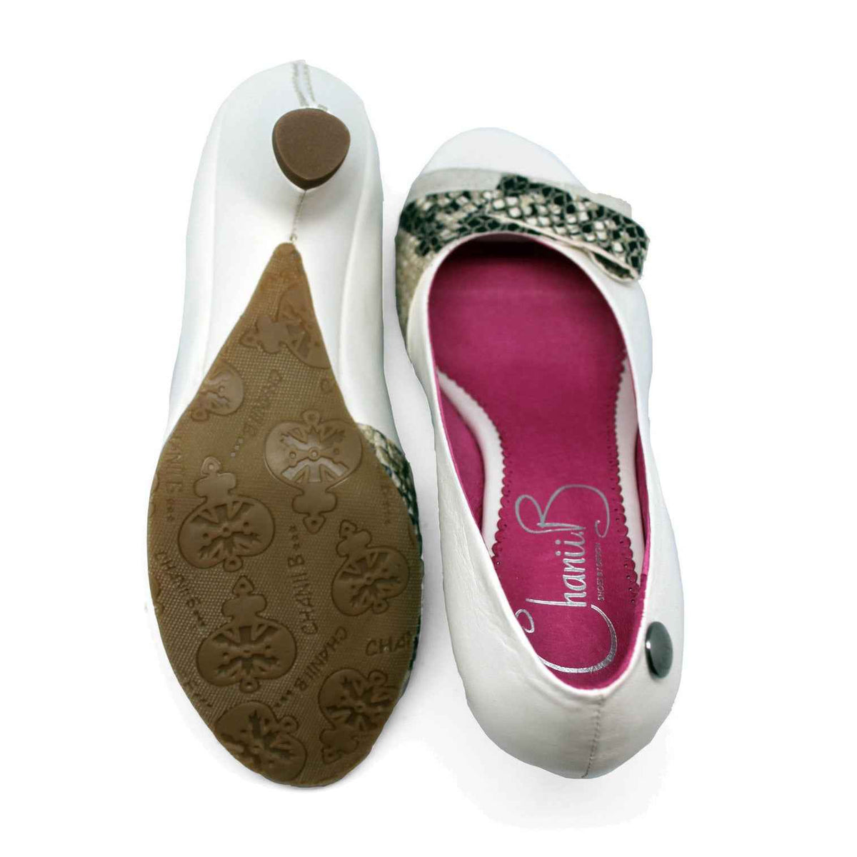 Frise - Ivory- open toe shoe- sizes 40 and 41 left!