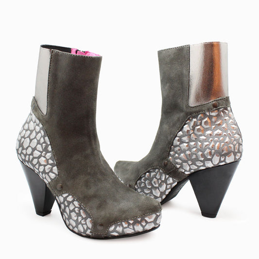 Grande Marnier - Grey/Silver Hexagon-Last Pair 37! - Chanii B