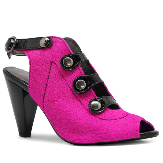 Honey - Fuchsia heel sandal - Chanii B