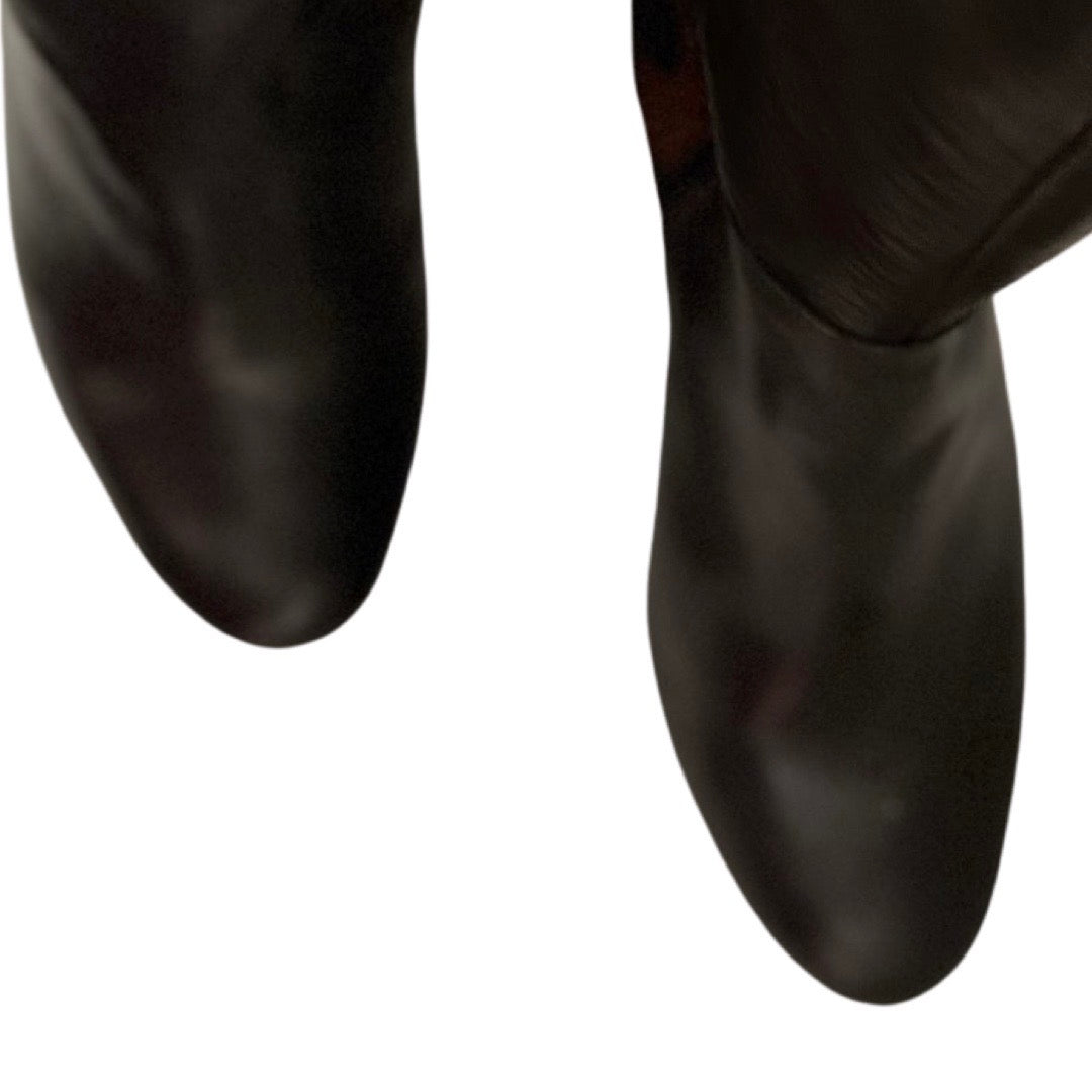 Bianca - Black/Red Long leg boot- Last Pair 35 - Chanii B