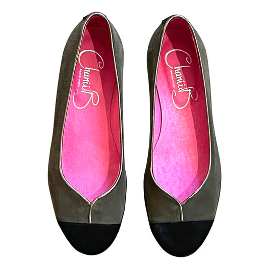 Noir - Sage- Green -black slip on- Last pairs 36 - Chanii B