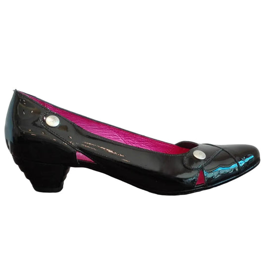 Clique - Black Patent- low heel shoe- Last pair 41! - Chanii B