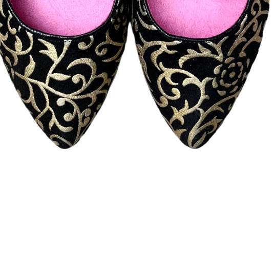 Tuille - Black Gold Scroll- last pair 36 ! - Chanii B