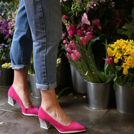 Lu Lu - Fuchsia Suede - Chanii B