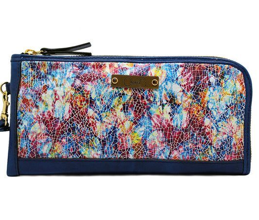 Savon - Multi Mosaic wallet- clutch - Chanii B