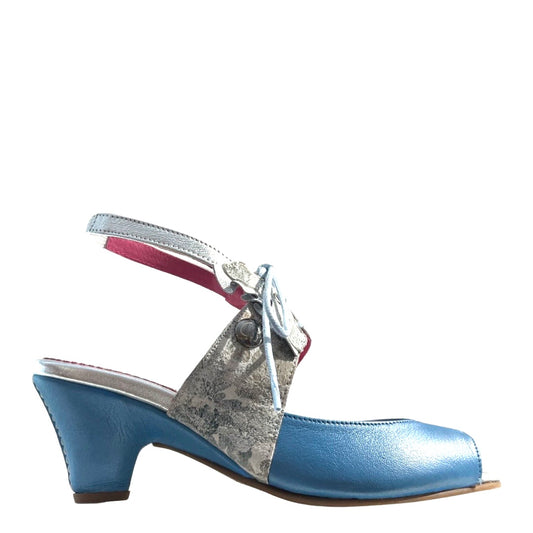 Fate - Blue Flower- open toe sandal - Chanii B