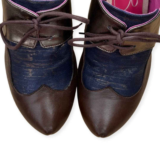 Bois - Brown/Blue/Bronze- last pair 36