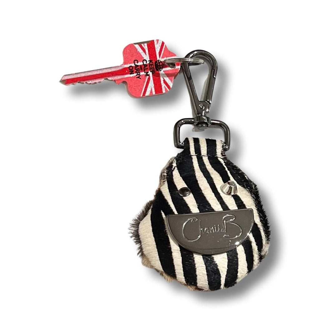 Zebra keychain 2025