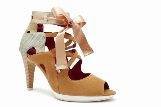 Jupiter - Natural/Mint sandal