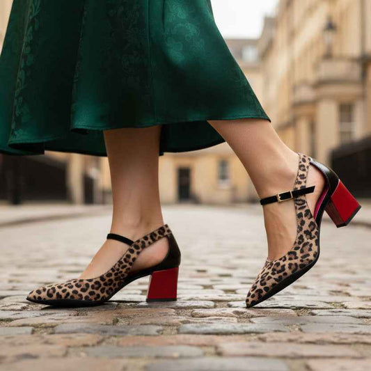 La La - Leopard Red Dress shoe