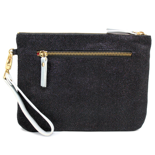 Large Aurelie - Black Glitter - Chanii B