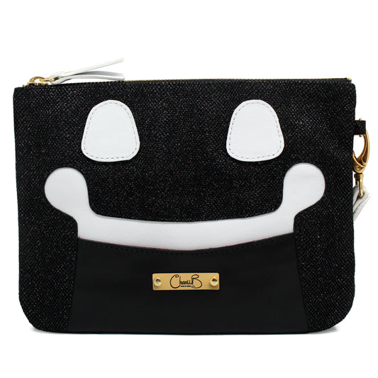 Large Aurelie - Black Glitter - Chanii B