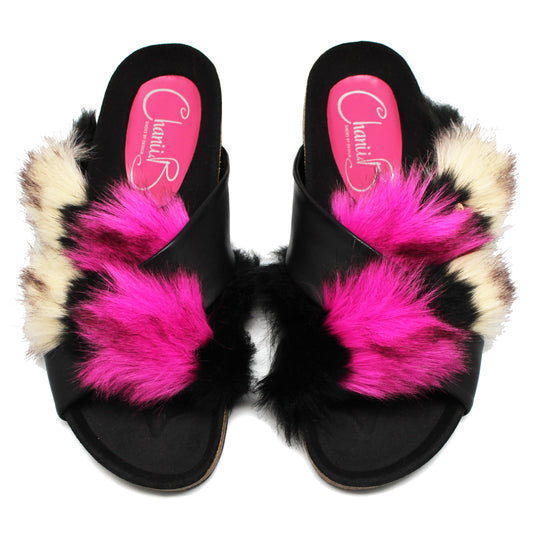 Licorn - Pink-Flat Slides- Last pairs 37, 39 and 42 - Chanii B