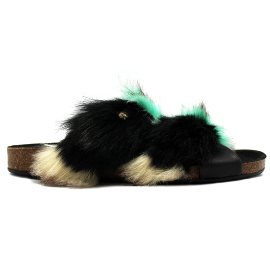 Licorn - Green- Flat Slides- Last pair 37! - Chanii B