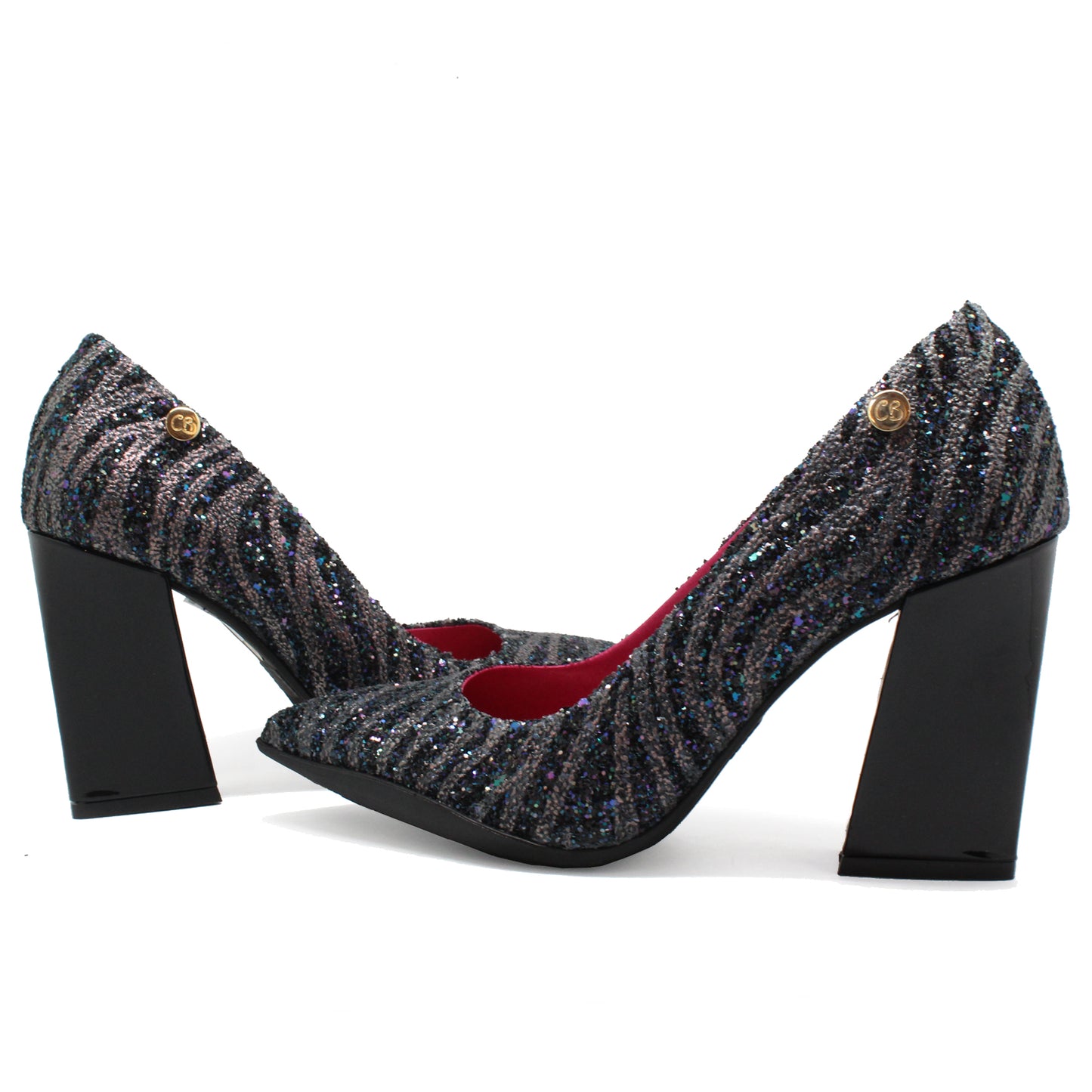 Pailette - Black/Grey Glitter - Chanii B