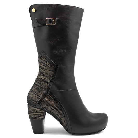 Persimmon - Black cork Boot- Last pair- 38