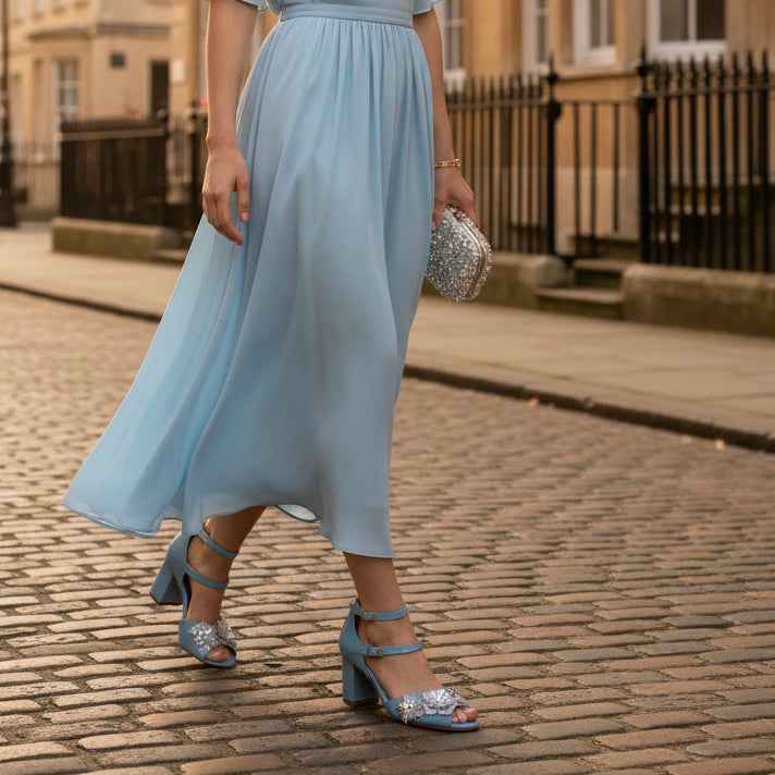Poppy - Blue Patent - LAST PAIR 37!
