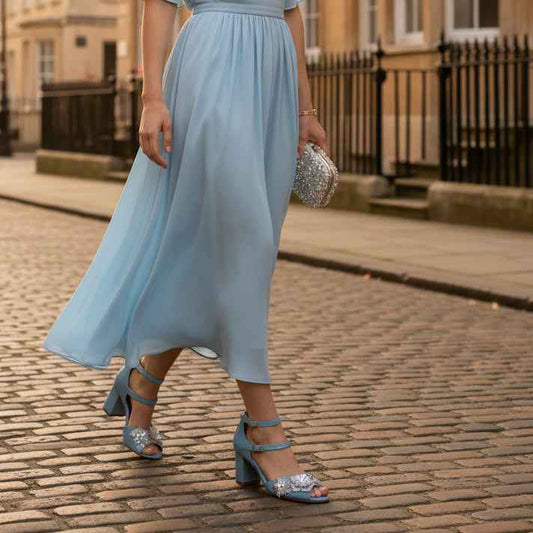 Poppy - Blue Patent - LAST PAIR 37!