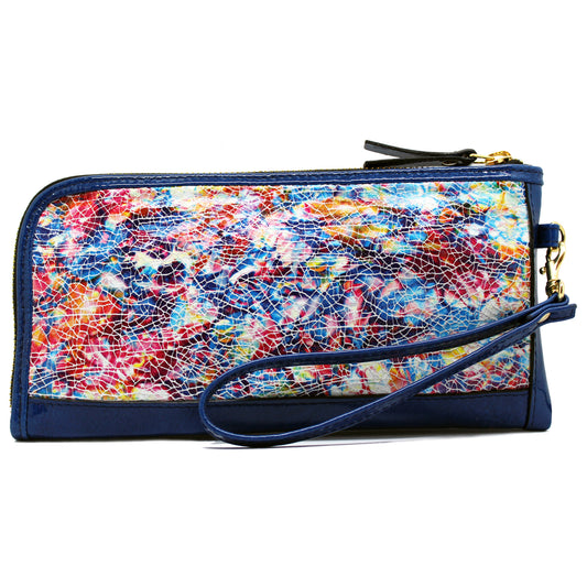 Savon - Multi Mosaic wallet- clutch - Chanii B