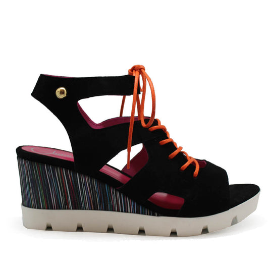 Sissors - Black Sandal - Chanii B