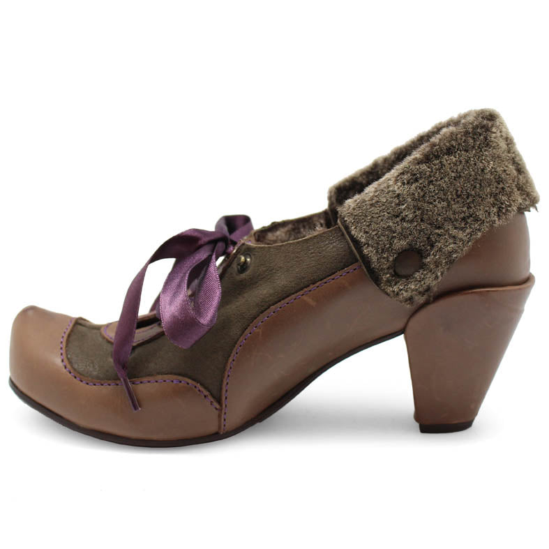 Souffle - Brown Sheepskin- LAST PAIR 36! - Chanii B