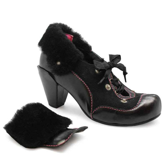Souffle - Black sheepskin- LAST PAIR 35