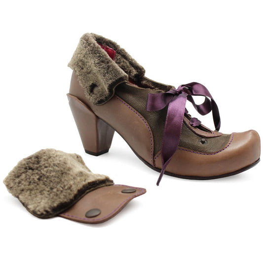Souffle - Brown Sheepskin- LAST PAIR 36! - Chanii B