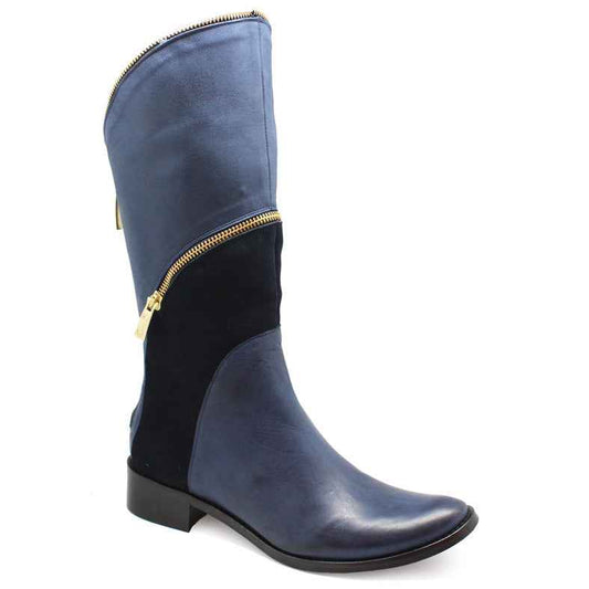 St Chappelle - Navy boot- LAST PAIR 37 ( FITS 36)