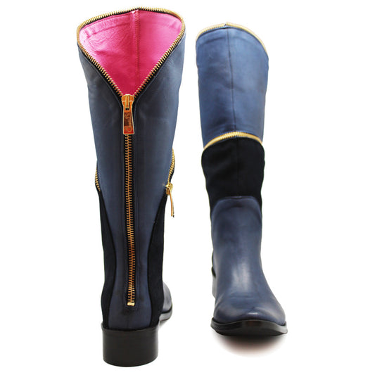 St Chappelle - Navy boot - Chanii B