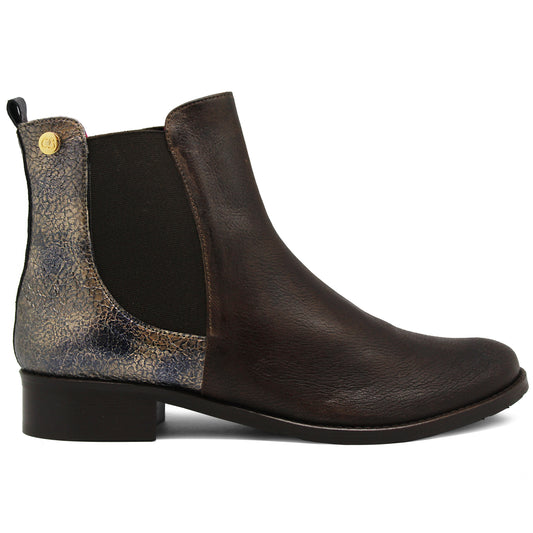 Taille - Brown/Oak Chelsea Boot - Chanii B