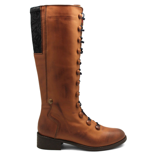 Velvet - Tan Long leg Boot