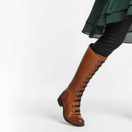 Velvet - Tan Long leg Boot