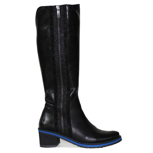 Zagg - Black Blue Long boot - Chanii B