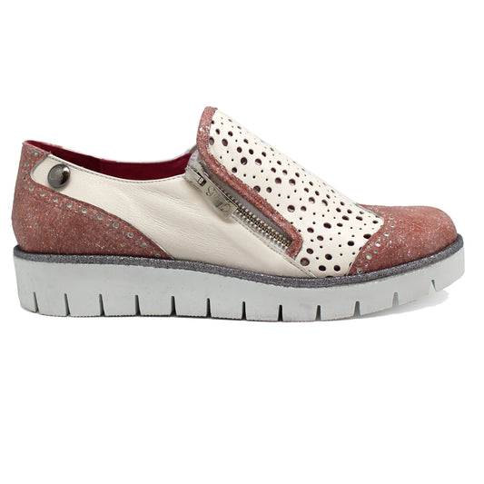 Zap Perf - Pink crack slip on shoe- Last pair 37